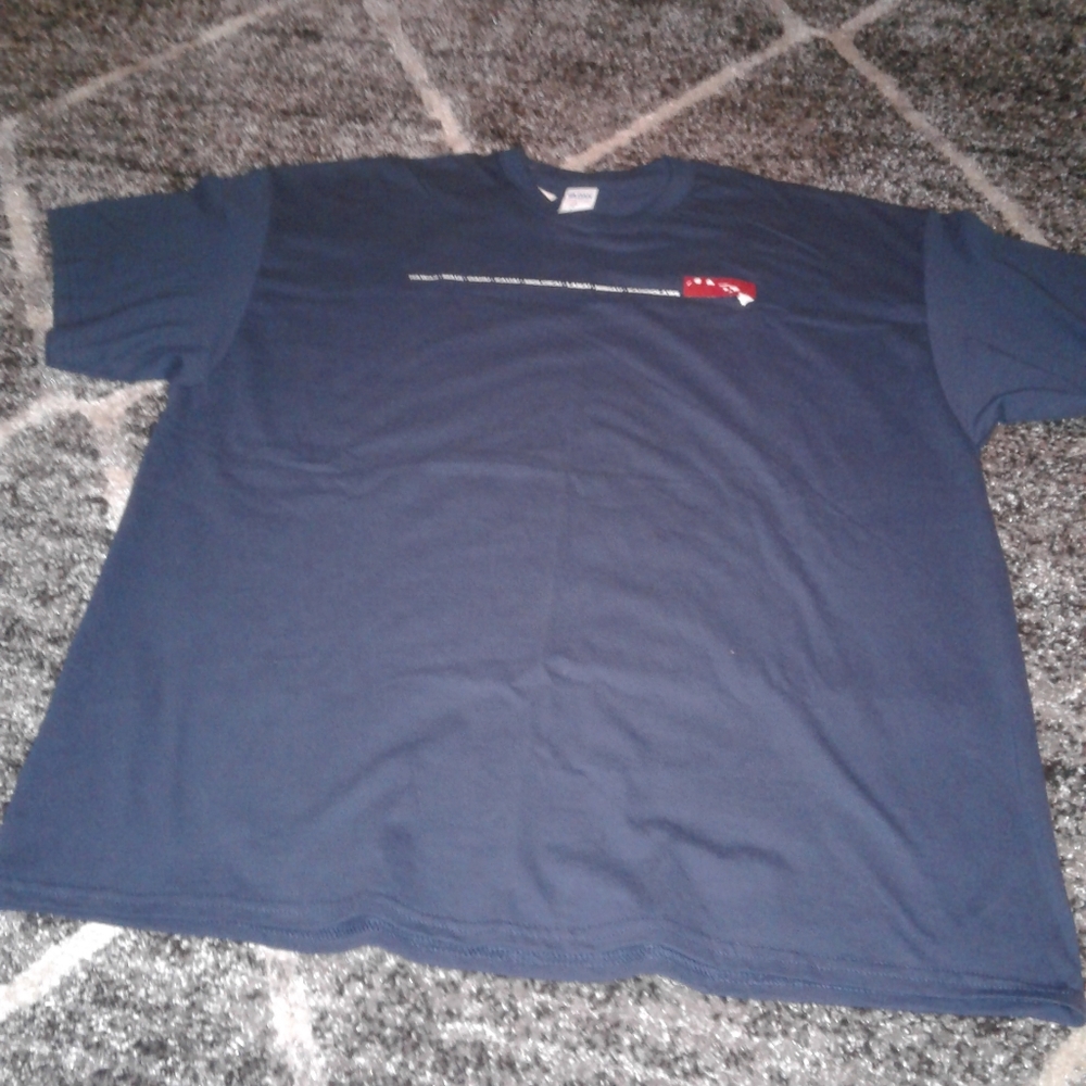 Navy Blue Hawaii Shirt